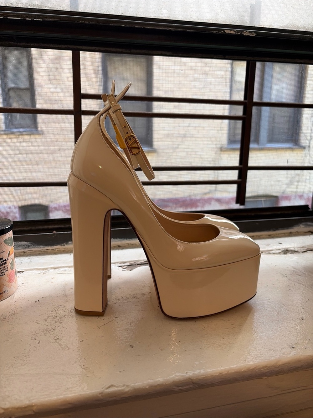 Valentino Tan-Go Platform Mary Jane Shoes - Picture 6 of 7